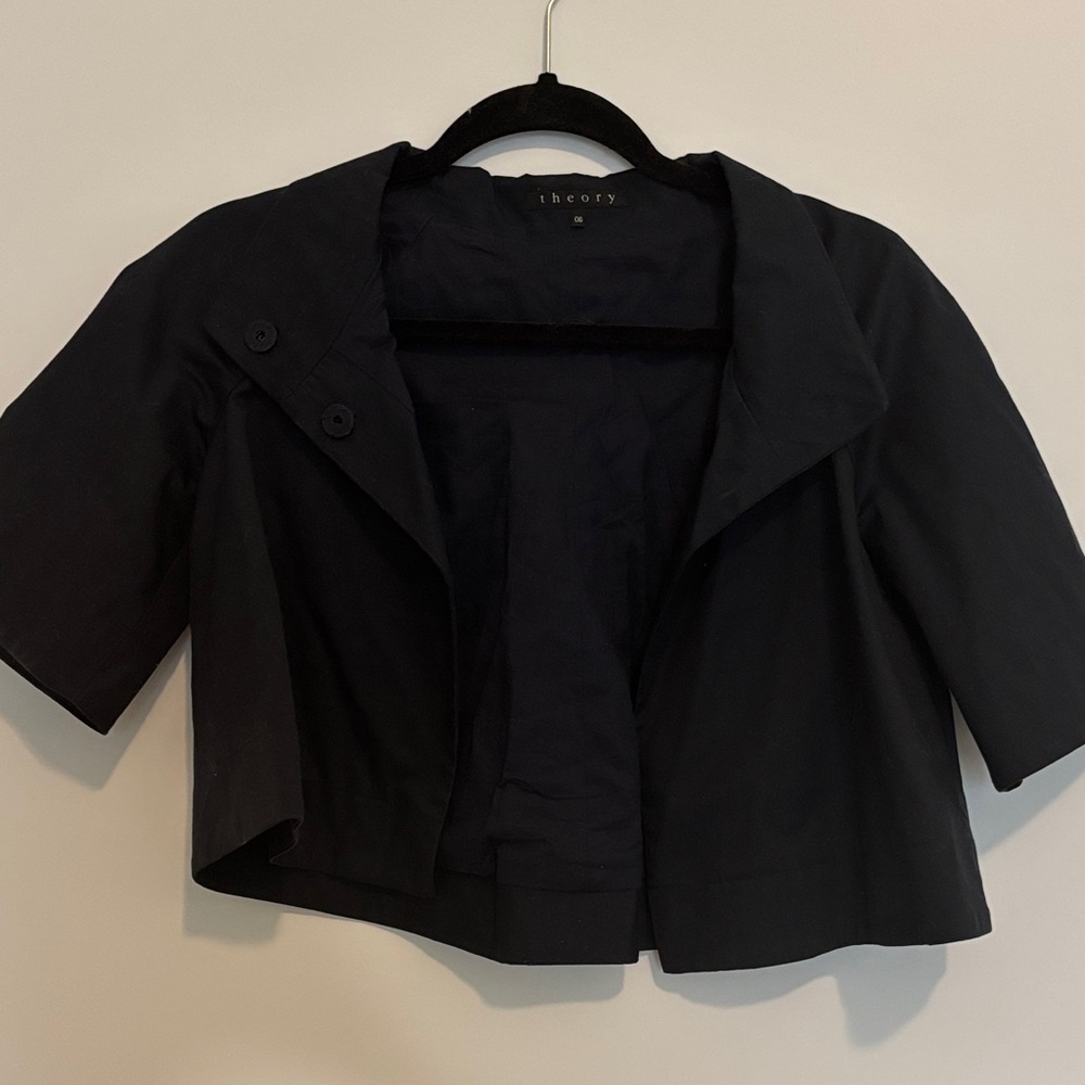 Theory Women's Dark Navy Blazer